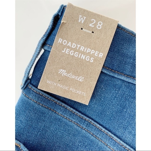Nwt Madewell Roadtripper Jegging Ankle Zip Jeans - Picture 4 of 8